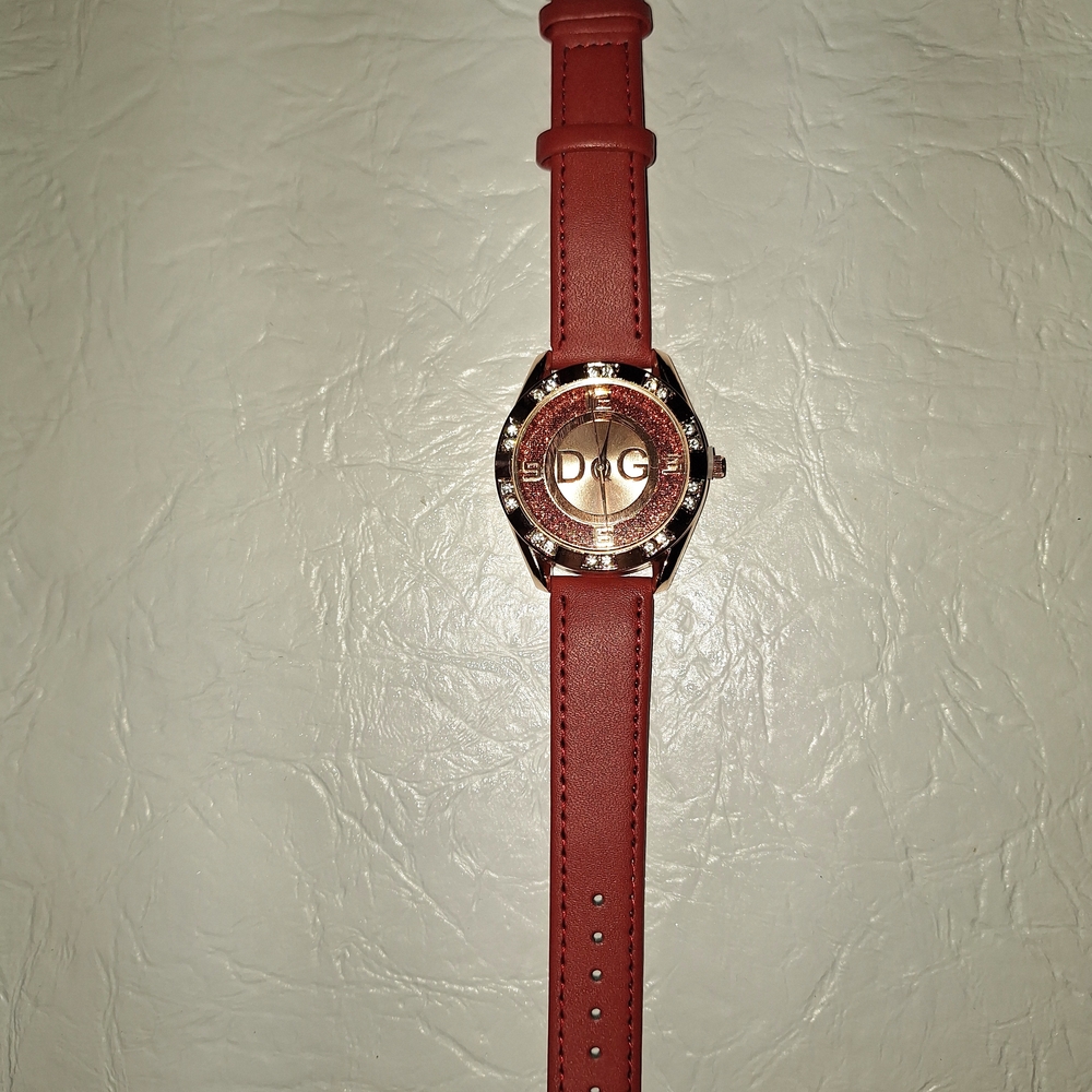 D&G Women's Red Watch